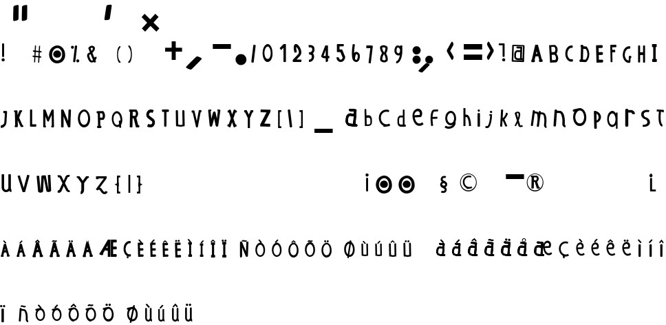 Oe Dans L O Free Font In Ttf Format For Free Download 21 96kb