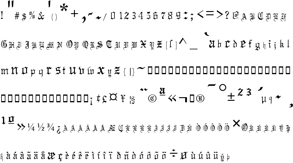 Olde English Free Font In Ttf Format For Free Download 24 95kb