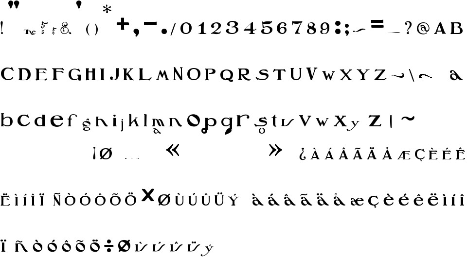 Oz Swizard Free Font In Ttf Format For Free Download 759 16kb