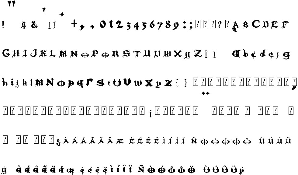 Ozzy Ii Free Font In Ttf Format For Free Download 42 08kb