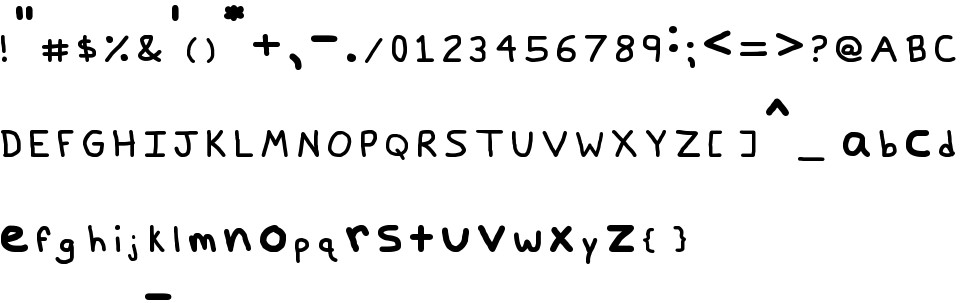 Papa Grape free Font in ttf format for free download 10.26KB