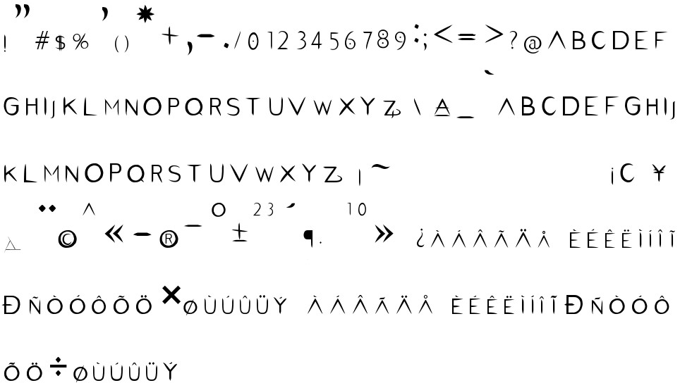 PentaGram's Salemica free Font in ttf format for free download 37.09KB