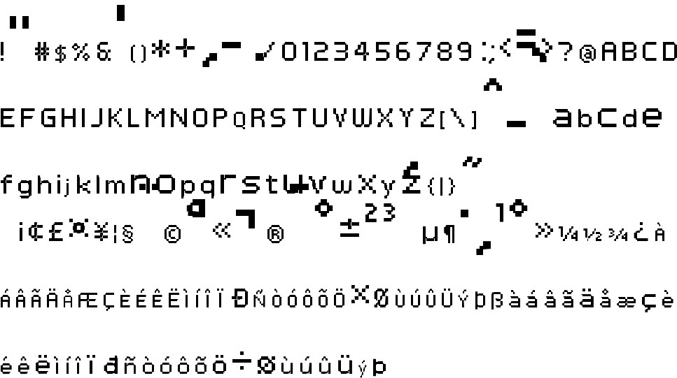 Pf Tempesta Seven Free Font In Ttf Format For Free Download 178 67kb