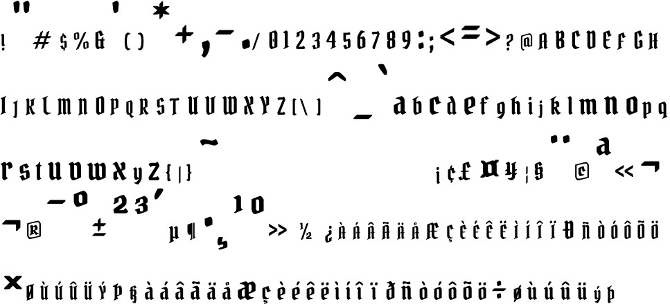 Pirata One Free Font In Ttf Format For Free Download 19 96kb