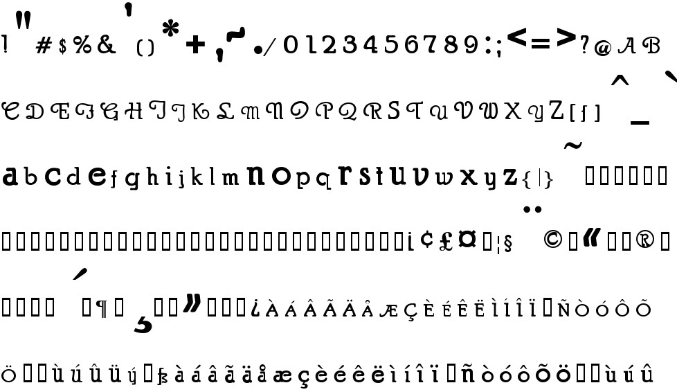 Puritan free Font in ttf format for free download 89.87KB