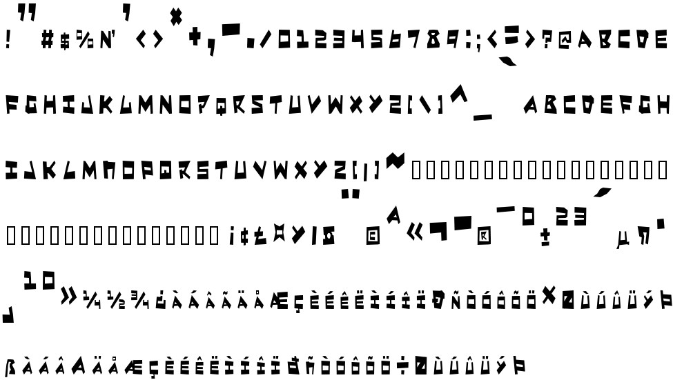 Quake N Shake Free Font In Ttf Format For Free Download 96 22kb