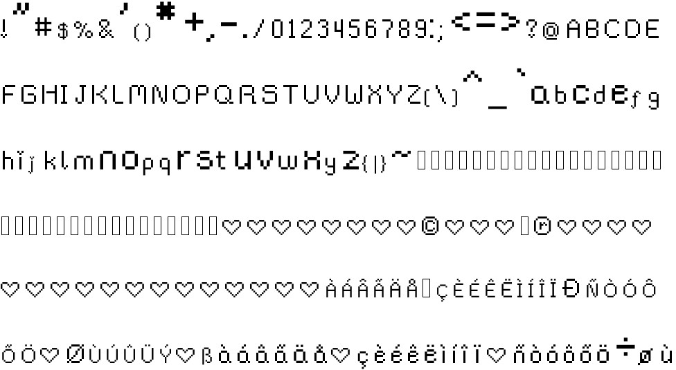 Rainy Hearts Free Font In Ttf Format For Free Download 7 42kb