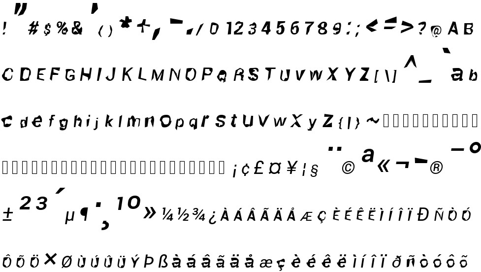 Robot Killer Free Font In Ttf Format For Free Download 79 66kb