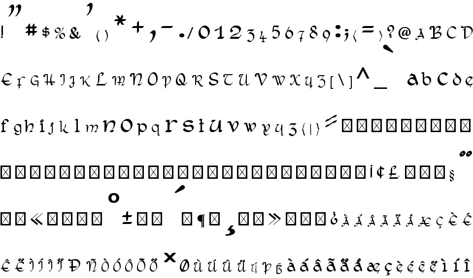 Rostock Kaligraph Free Font In Ttf Format For Free Download 33 91kb