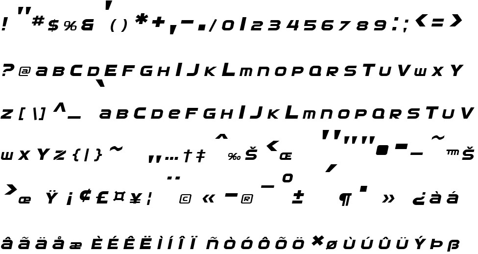 Sf Automaton Free Font In Ttf Format For Free Download 105 98kb