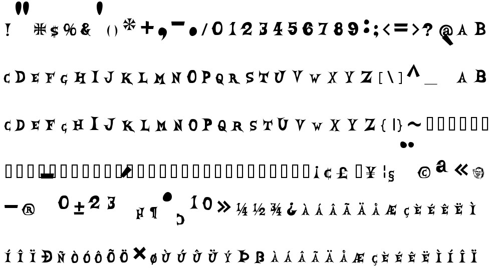 She Creature Free Font In Ttf Format For Free Download 27 72kb