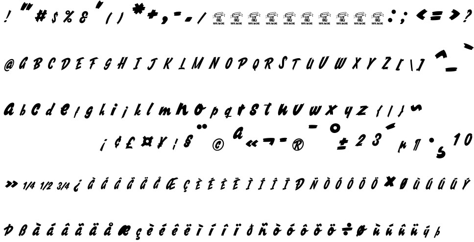 South African free Font in ttf format for free download 1.31MB