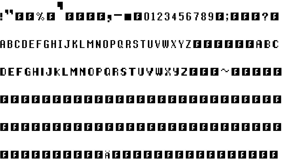 Star Fox/Starwing free Font in ttf format for free download 3.23KB