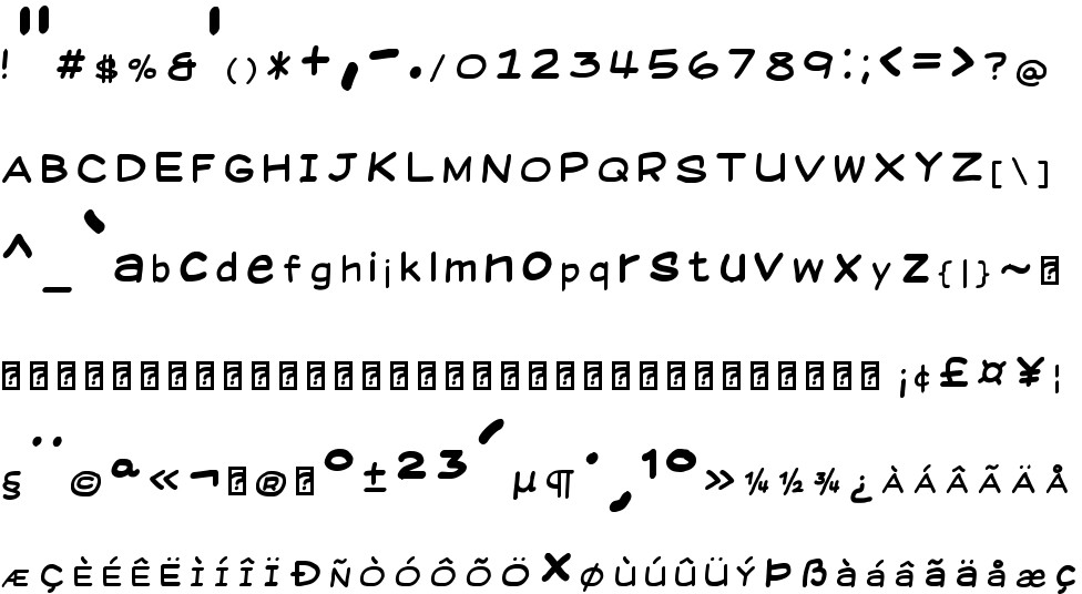 Suplexmentary Comic Nc Free Font In Ttf Format For Free Download 57 kb
