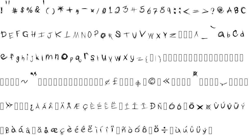 The Typing Of A Madman Free Font In Ttf Format For Free Download 91kb