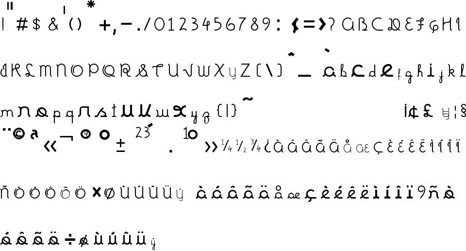 Tia Marcia free Font in ttf format for free download 36.98KB