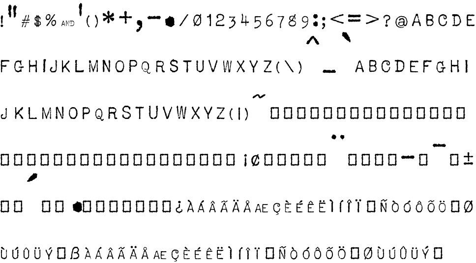 Usis 1949 Free Font In Ttf Format For Free Download 263 41kb