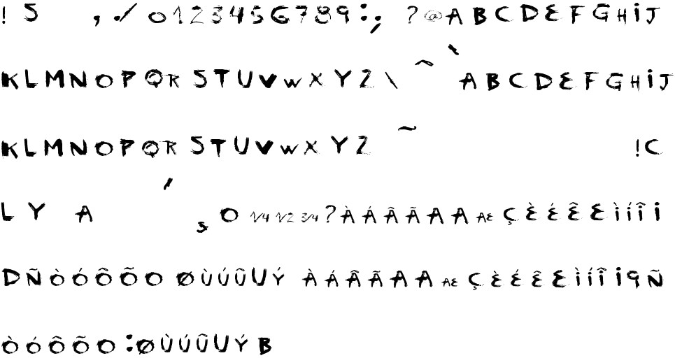 Vtks Scream Free Font In Ttf Format For Free Download 53 79kb