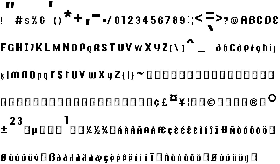 Y2k Analog Legacy Free Font In Ttf Format For Free Download 32 95kb