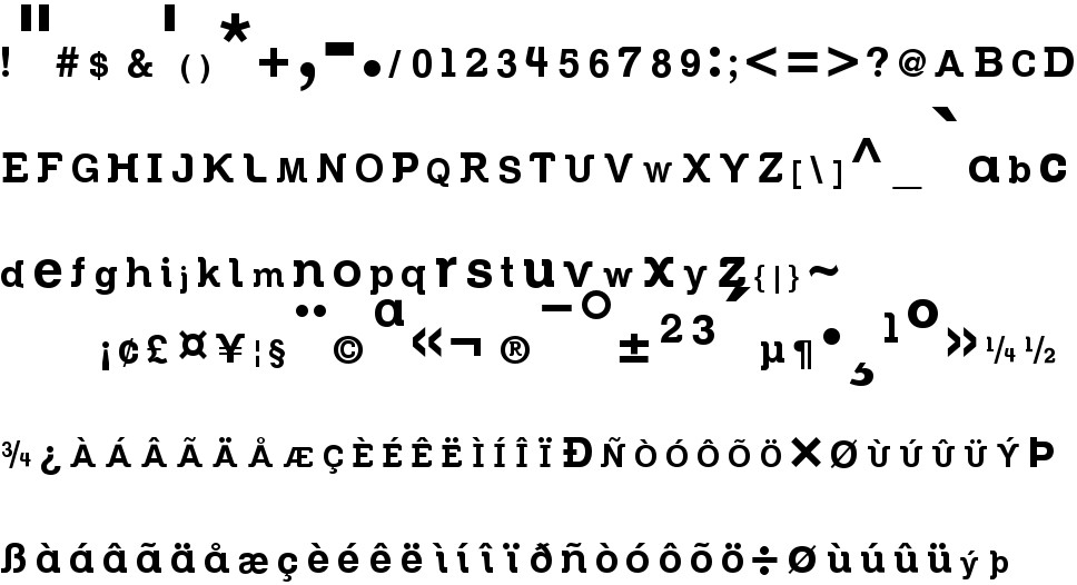 Zil Semi Slab Free Font In Ttf Format For Free Download 33 80kb