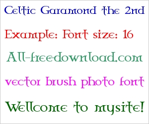 WWWoodcarver Online Magazine - The Celtic Knot Font