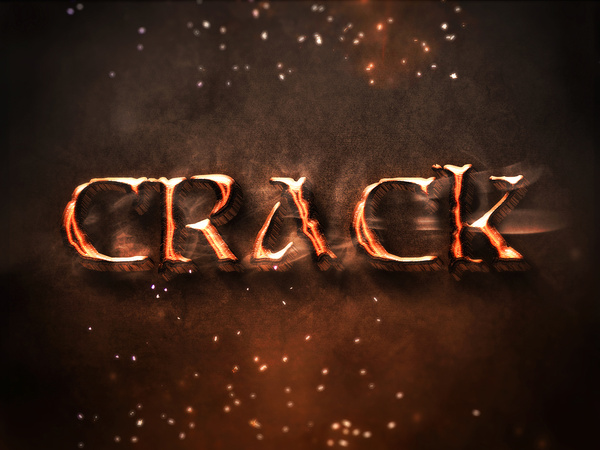 08 3d burning text effects preview 