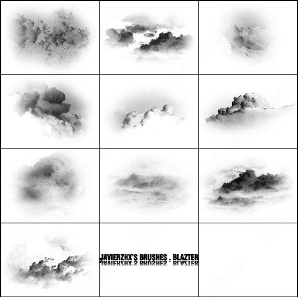 cloud brushes abr for photoshop free download