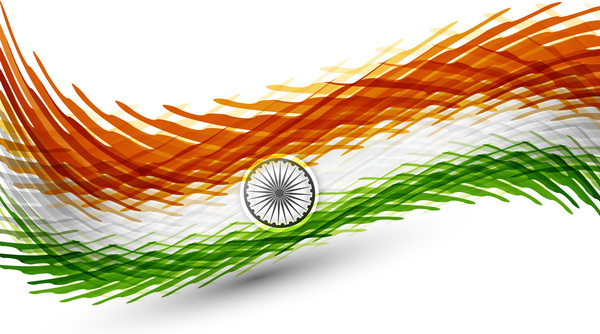 15th of august indian flag texture wave design with colorful vector Vectors  graphic art designs in editable .ai .eps .svg .cdr format free and easy  download unlimit id:6817953