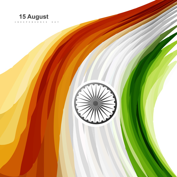 15th of august indian flag texture wave design with colorful vector Vectors  graphic art designs in editable .ai .eps .svg format free and easy download  unlimit id:6819735