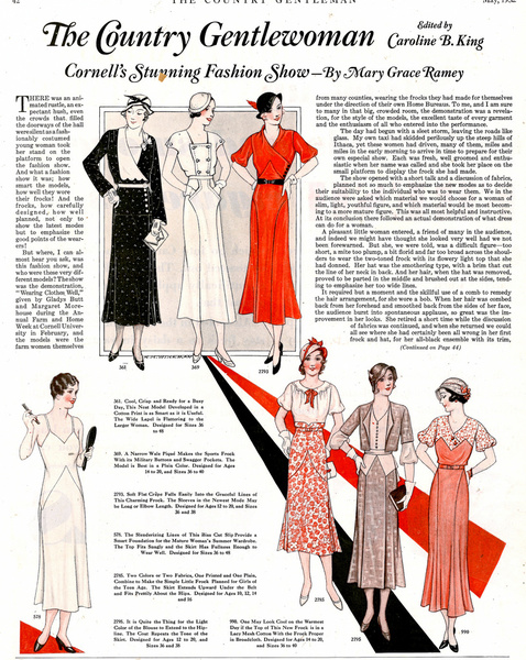1932 fashion show