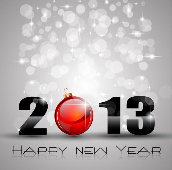 2013 snake new year cards vector graphics