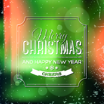 2014 merry christmas frames background vector