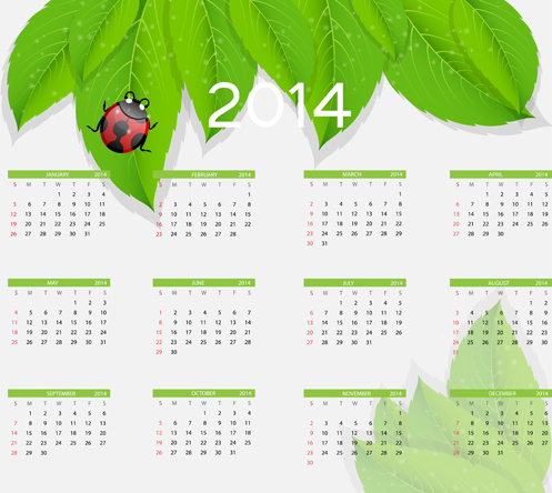 Chinese new year calendar 2014 free vector download (7 314 Free vector