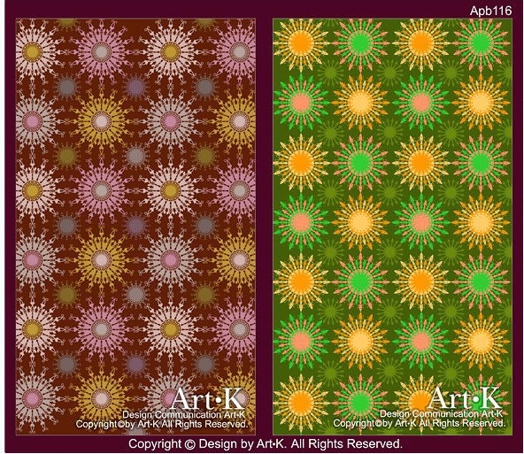 2 colorful flowers background base map vector artwork