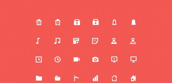 30 Flat Icons