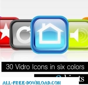 30 Free Vidro Icon Png And Vector Pack In Six Colo