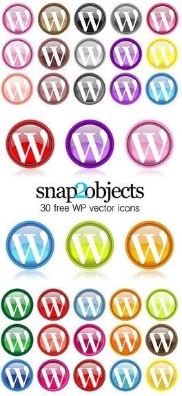 30 Free Wordpress Icons
