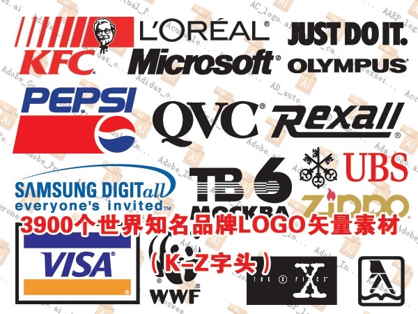 3900 logo vector worldrenowned brands under the set kz prefix
