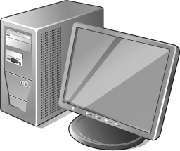 3 Gray Computer