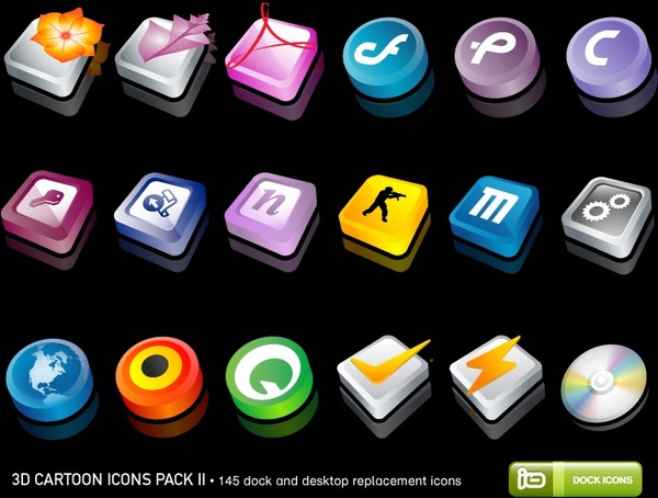 free 3d icons for mac