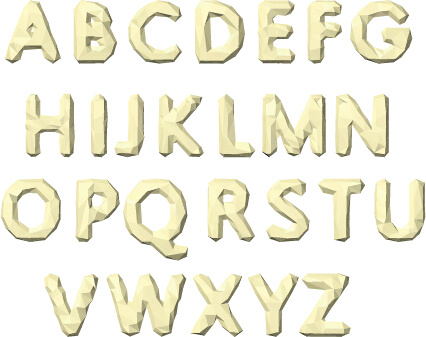 Download 3d alphabet letters free vector download (7,797 Free vector) for commercial use. format: ai, eps ...