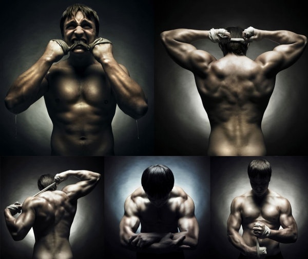 5 muscle sexy male highdefinition picture