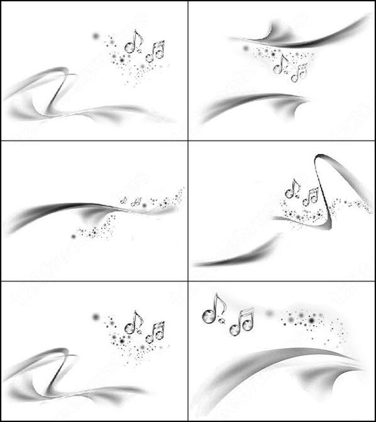 6 music brush