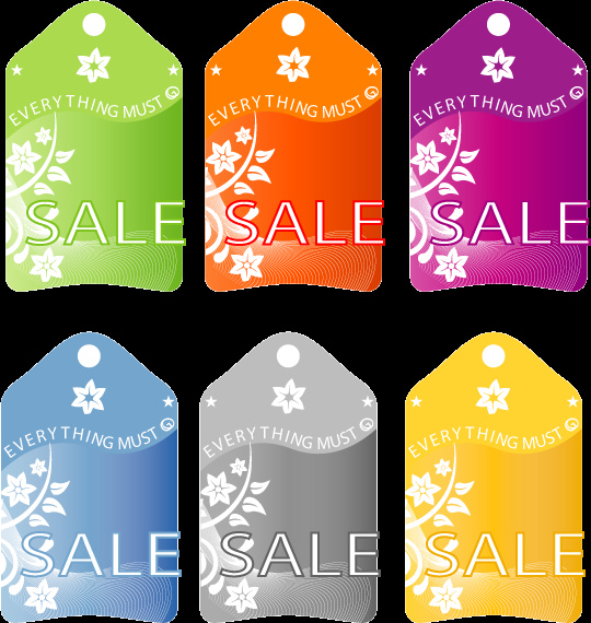 6 sale vector images