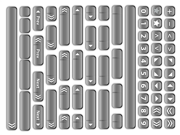 
								72 Free Vector Glass Buttons and Bars							