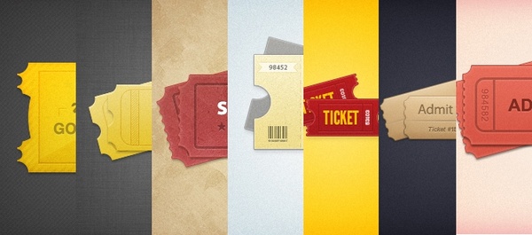 7 Styled Tickets