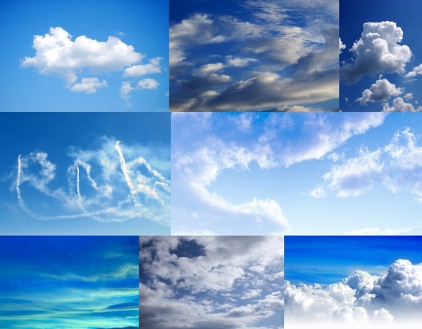 8 blue sky hd picture 