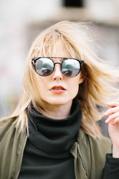 Stylish blonde woman with sunglasses Free stock photos in jpg format ...