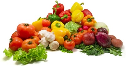 a bunch of fresh vegetables fine picture