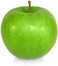 a green apple stock photo 